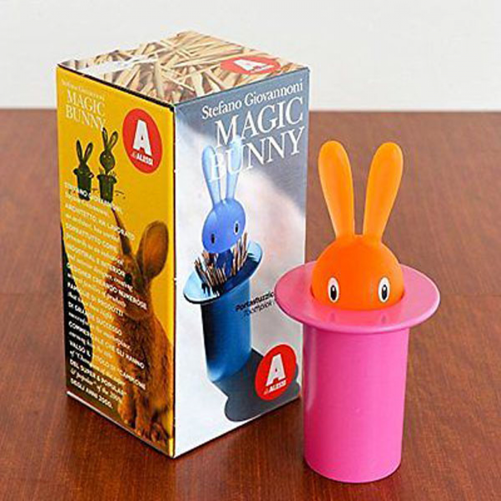 Подставка для зубочисток Magic Bunny Alessi Розовая