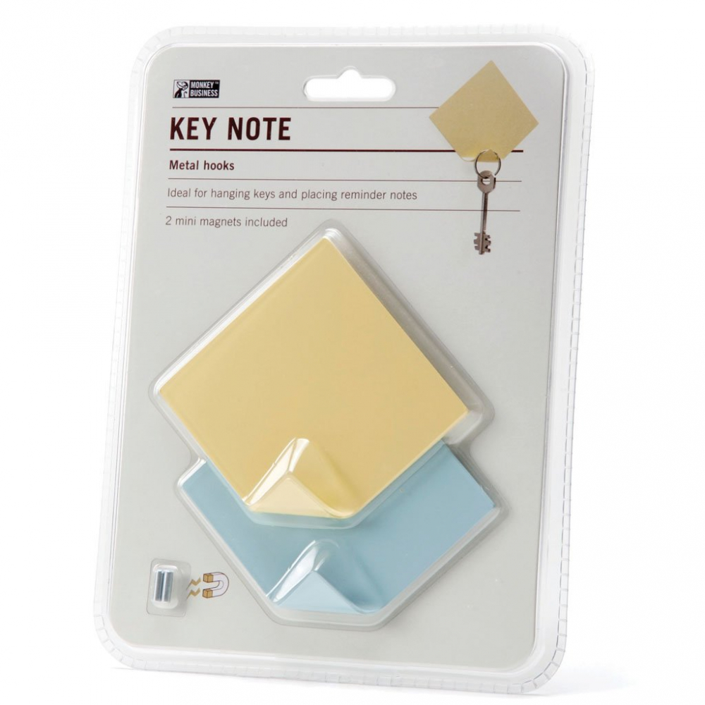 Держатель для ключей и записок Key Note Monkey Business