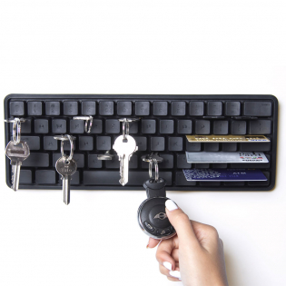 Держатель ключей и мелких предметов Keys Board Qualy Черный