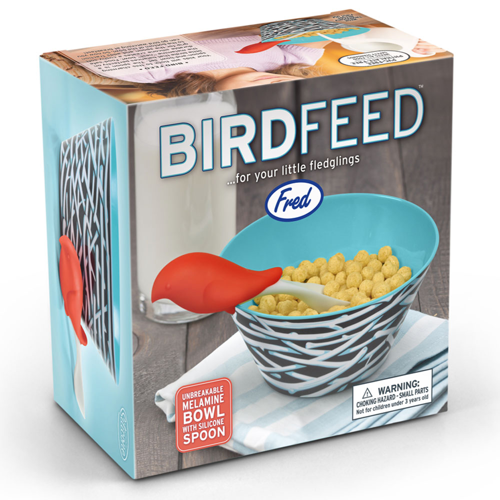 Детский набор для еды Bird Feed Fred and Friends