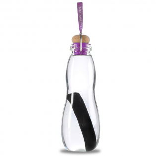 Эко бутылка стеклянная Eau Good Black+Blum Фиолетовая