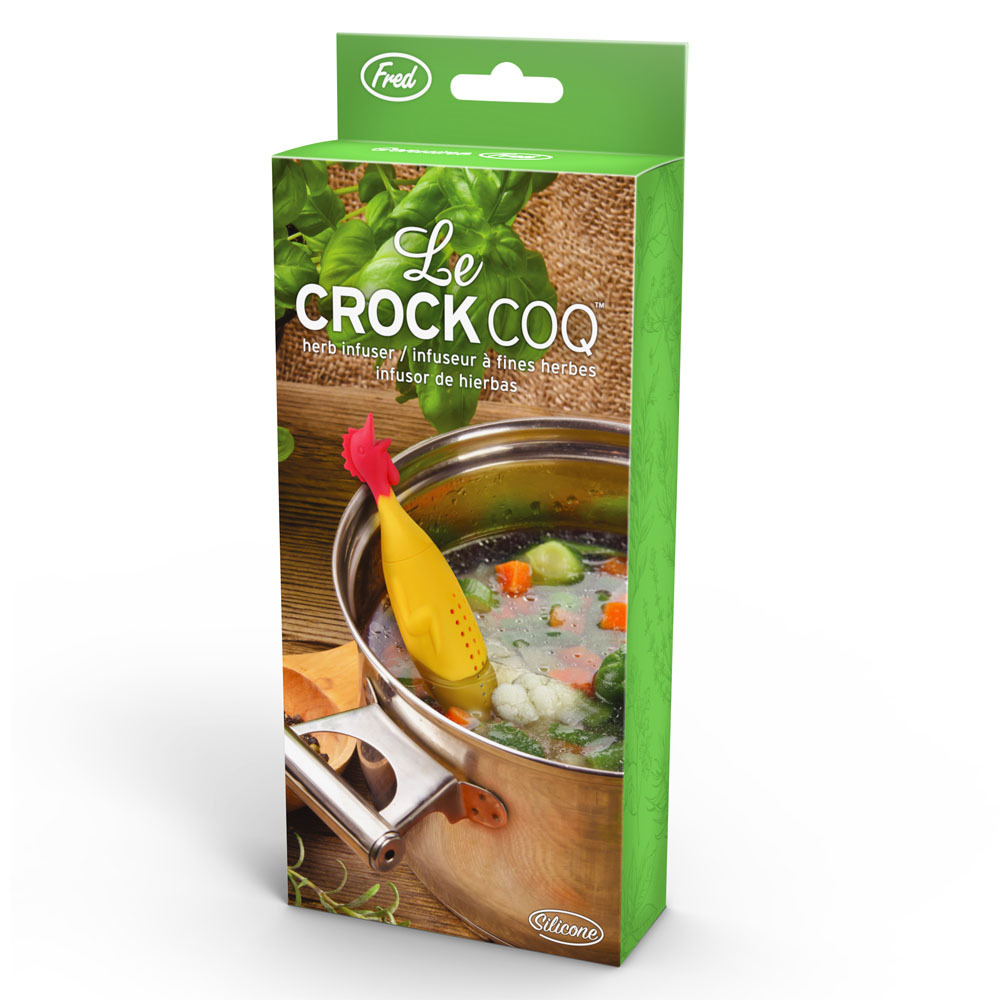 Емкость для заваривания специй погружная Le Crock Coq Chicken Fred and Friends