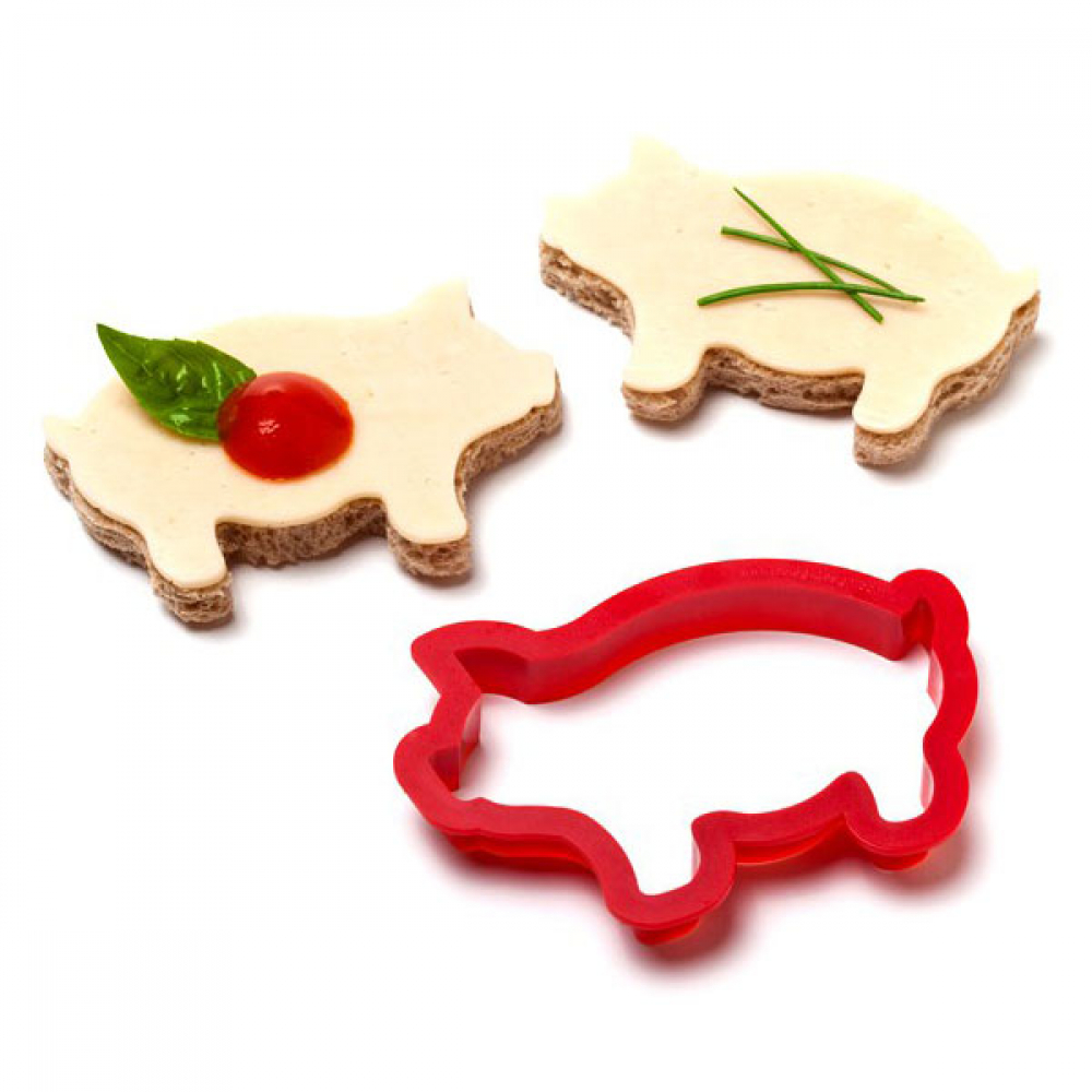Форма для бутербродов Piggy Party Animals Peleg Design Форма для бутербродов Piggy Party Animals Peleg Design