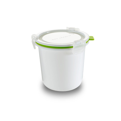 Контейнер Lunch Pot Single Black+Blum Белый / Зеленый