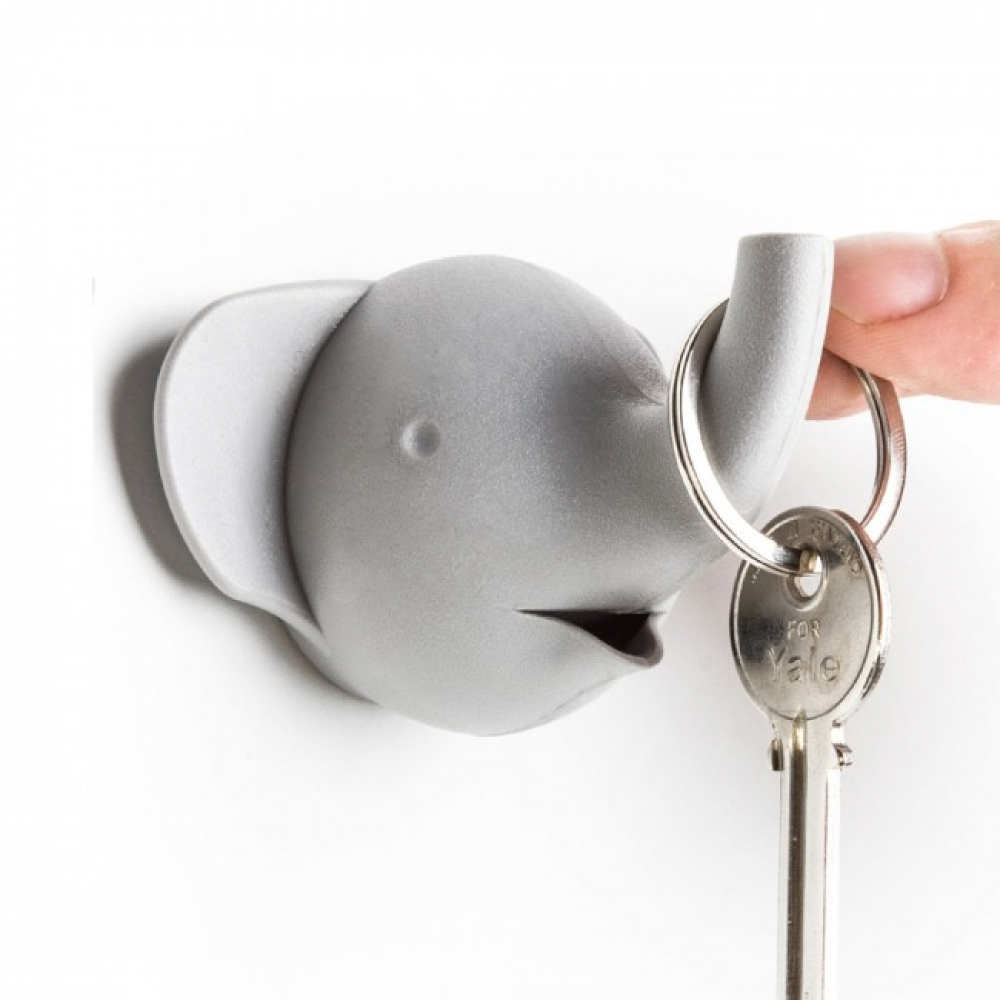 Крючок настенный Elephant Qualy Серый