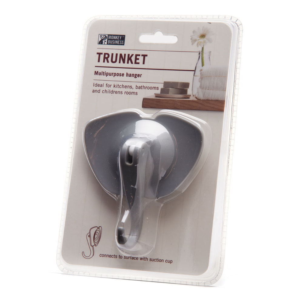 Крючок универсальный Trunket Monkey Business Серый