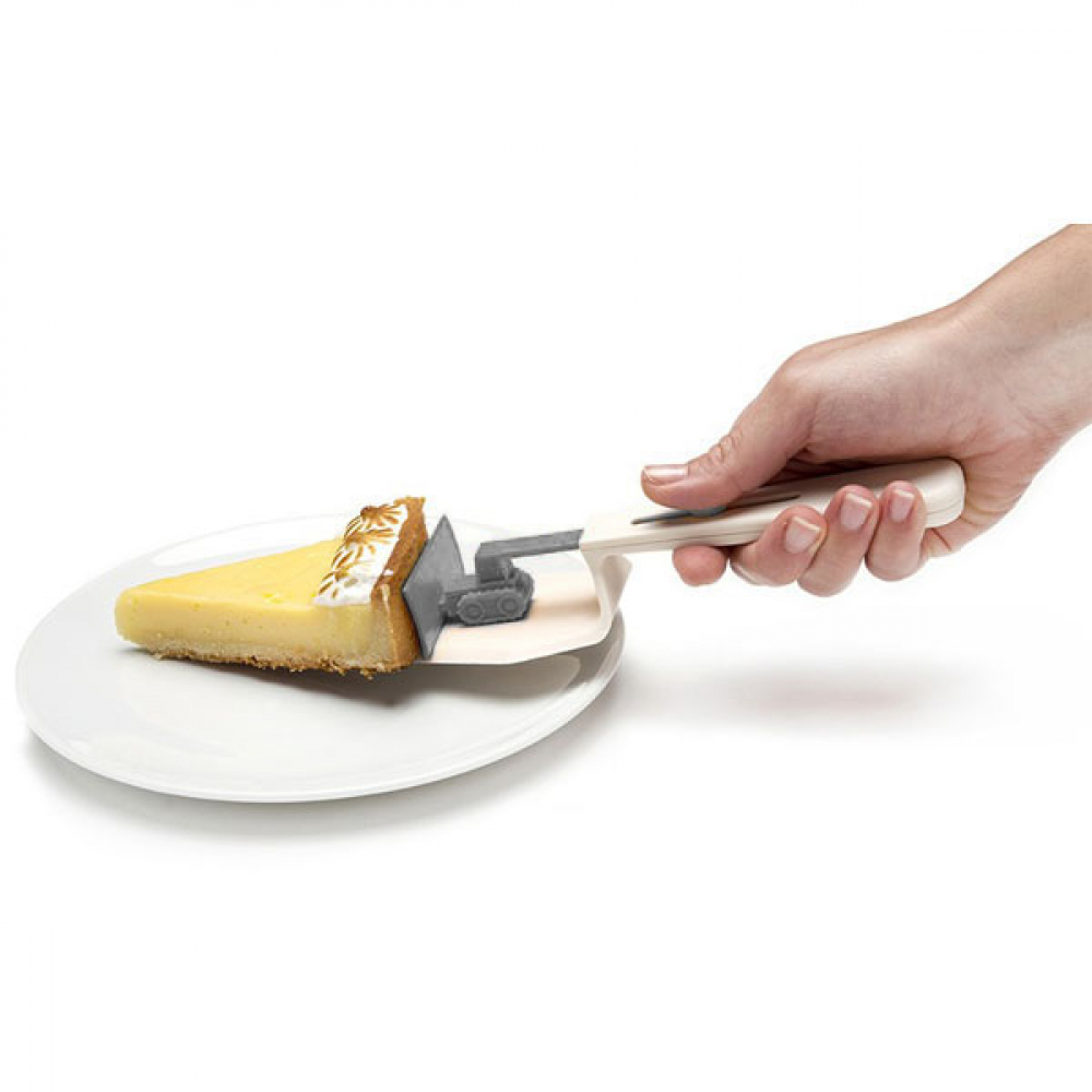 Лопатка для торта CakeDozer Peleg Design Желтая
