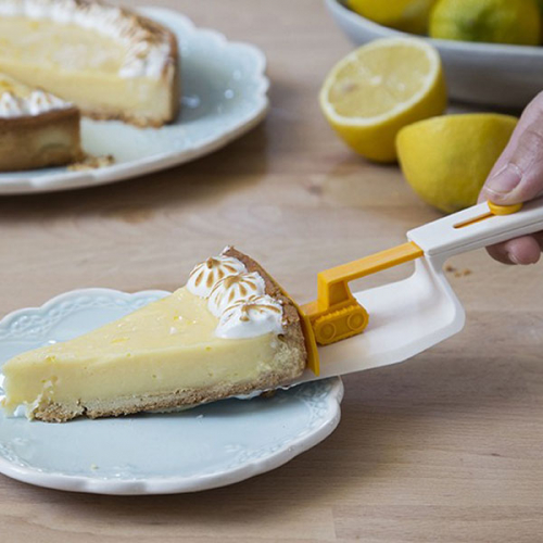Лопатка для торта CakeDozer Peleg Design Желтая
