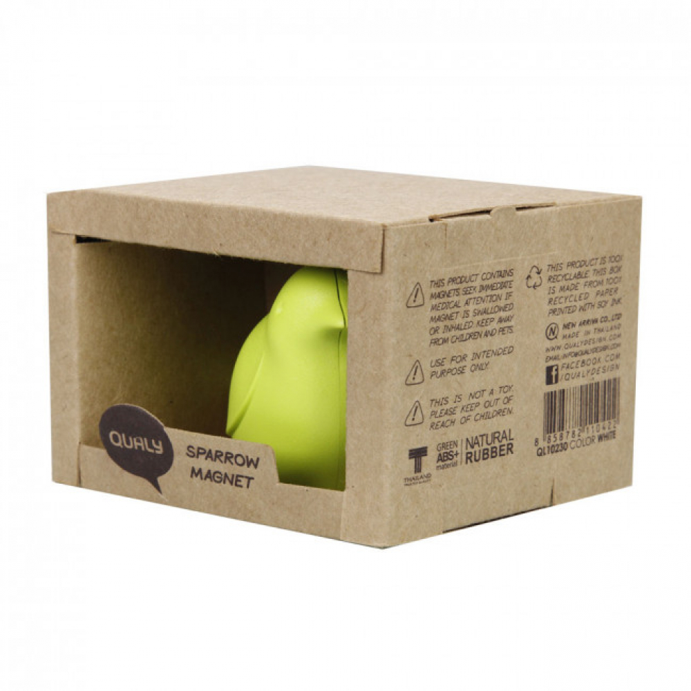 Магнит Sparrow Qualy Зеленый