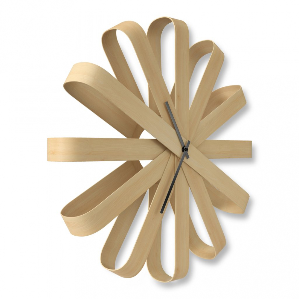 Настенные часы Ribbonwood Umbra Natural