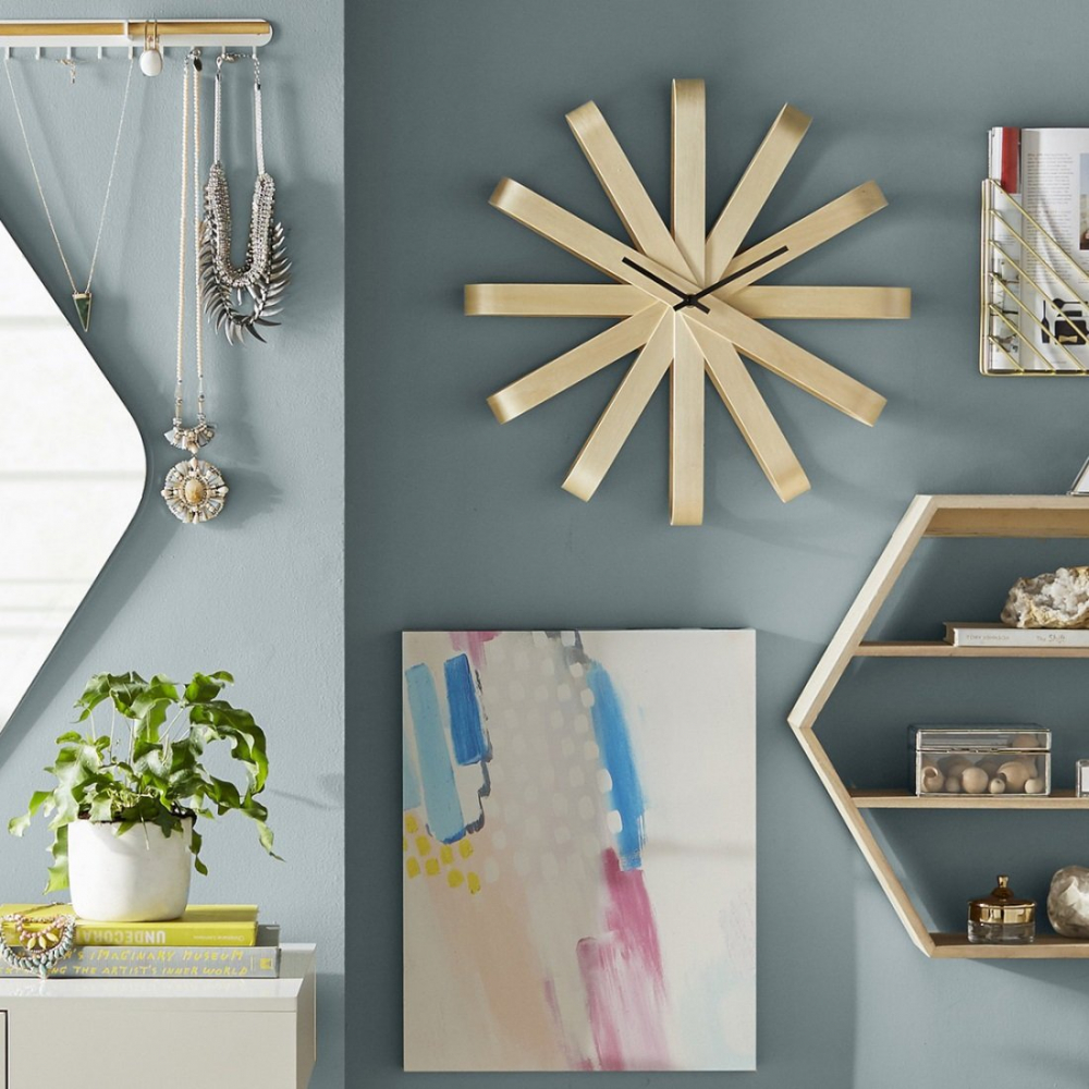 Настенные часы Ribbonwood Umbra Natural