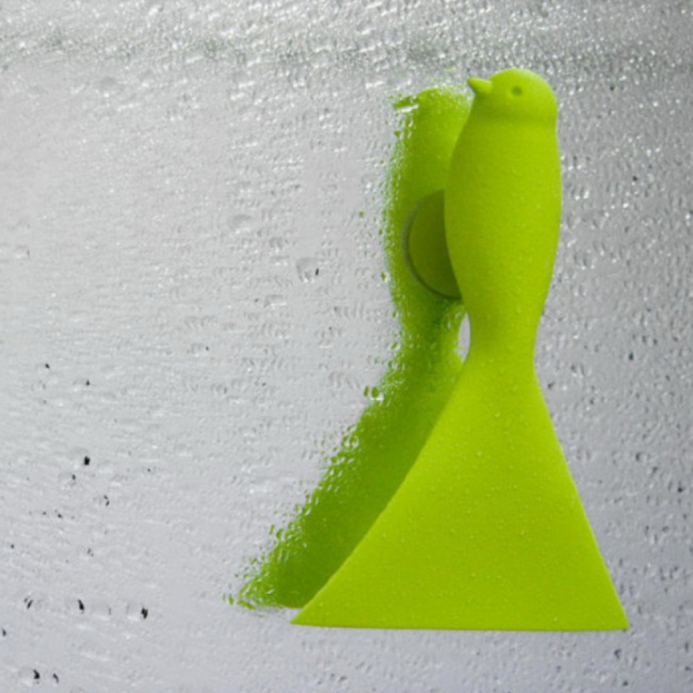 Скребок для стекол и зеркал Sparrow Qualy Зеленый