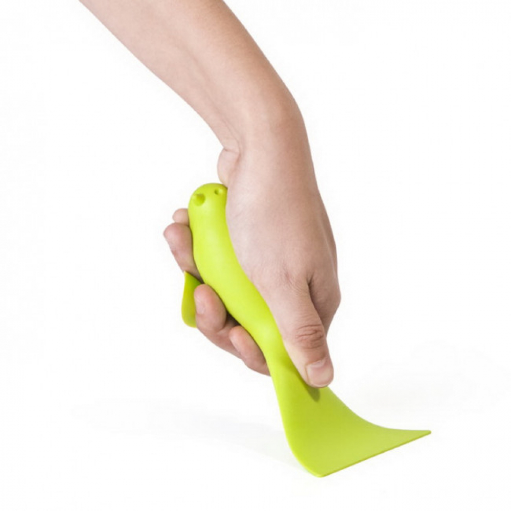 Скребок для стекол и зеркал Sparrow Qualy Зеленый