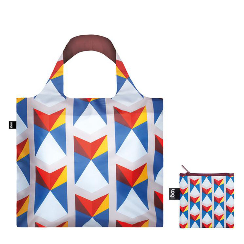 Сумка для покупок складная GEOMETRIC Triangles LOQI Сумка для покупок складная GEOMETRIC Triangles LOQI