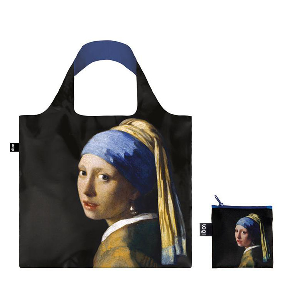 Сумка для покупок складная VERMEER Girl with a Pearl Earring 1665 LOQI Сумка для покупок складная VERMEER Girl with a Pearl Earring 1665 LOQI
