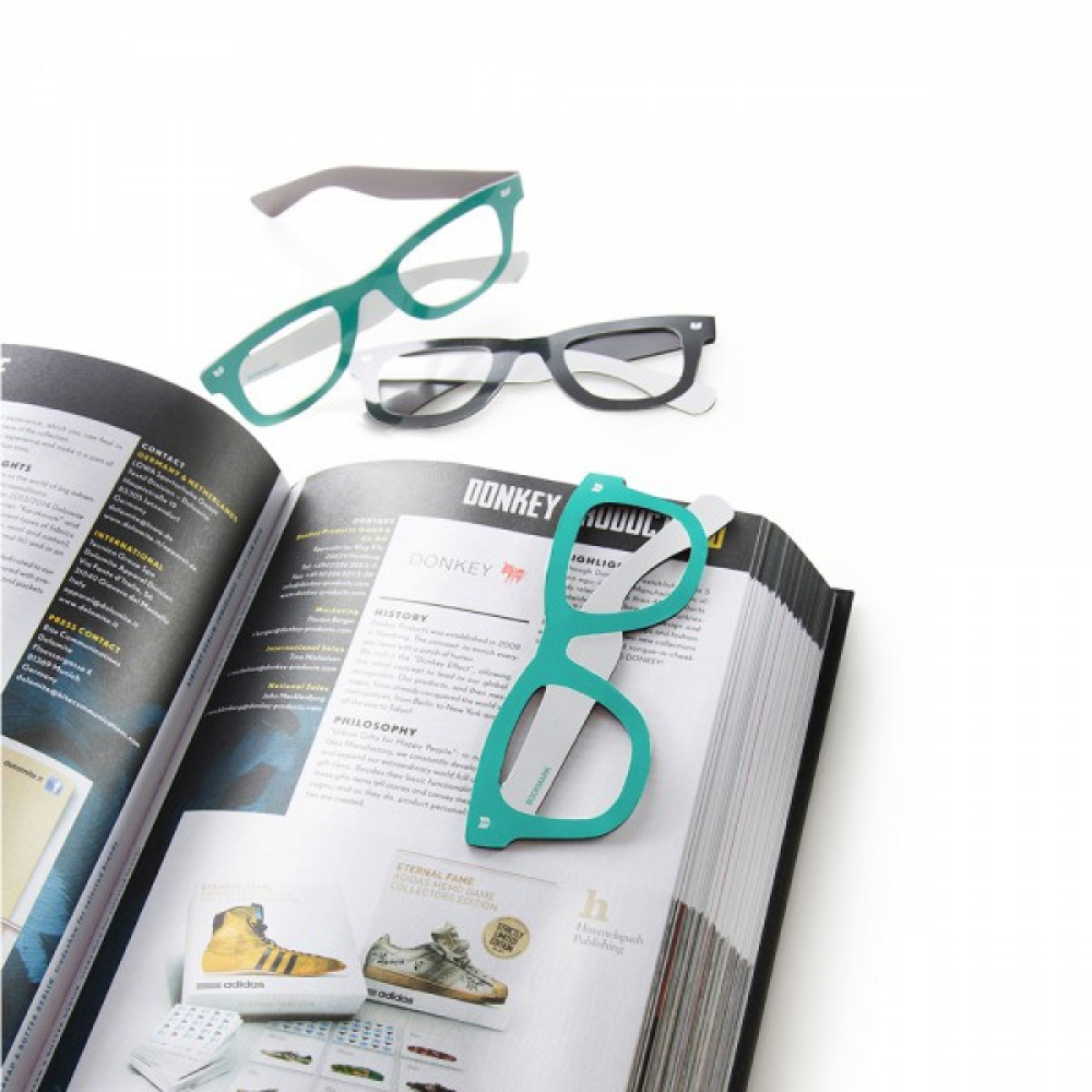 Закладка для книги Reading Glasses Donkey Мятная
