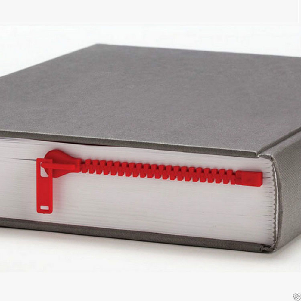 Закладка для книги Zipmark Peleg Design Красная